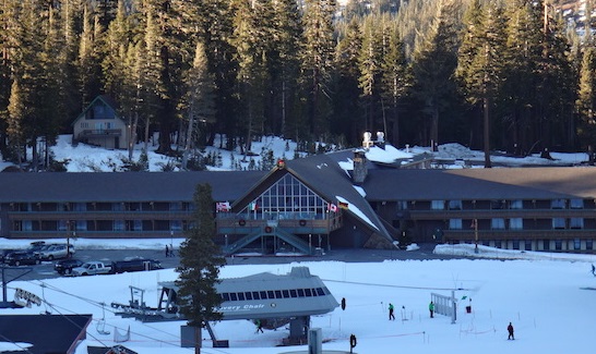 Mammoth Mountain snow play